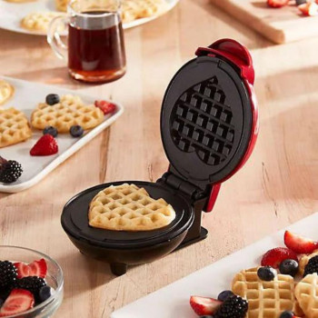 Mini Heart Waffle Maker